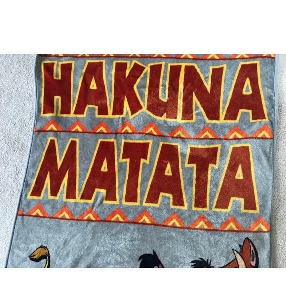 Disney Lion King throw blanket - Picture 5 of 6
